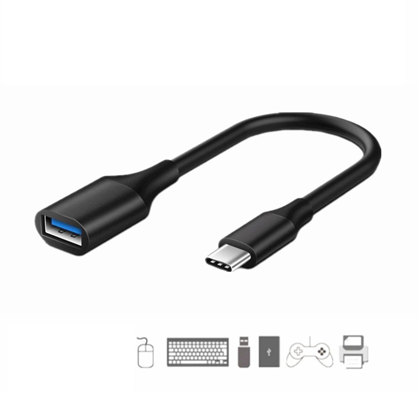 Adapter Cable 20cm Compatible Sync 3A USB3.0 for Martphone for Mac OS for XP