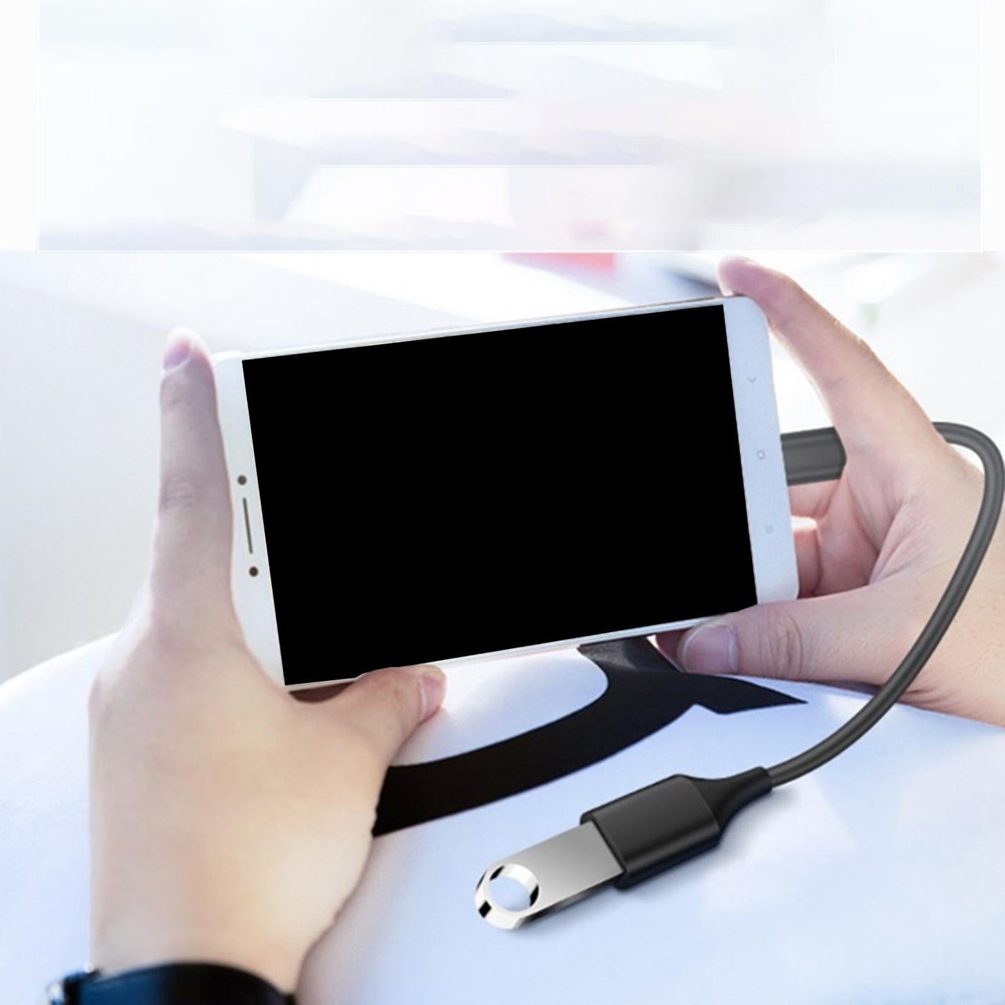 Adapter Cable 20cm Compatible Sync 3A USB3.0 for Martphone for Mac OS for XP