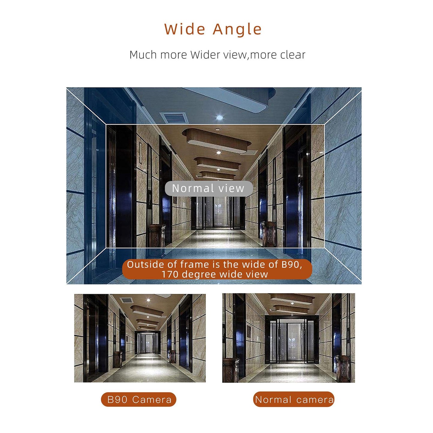 Intelligence Security Camera Creative Door Bell Camera for Household Office