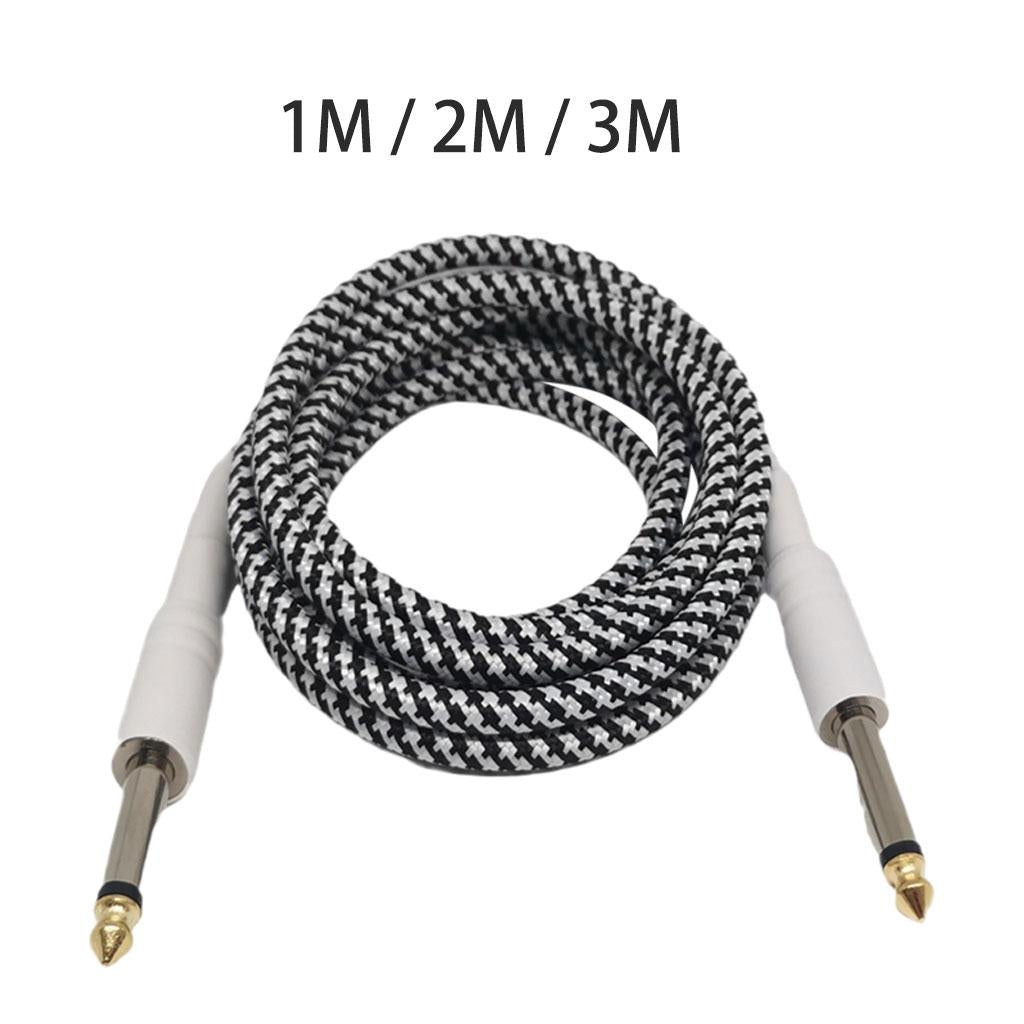 6.35mm Guitar Cable Noise Reduction for Deep Bass Musical Instruments 1Meter