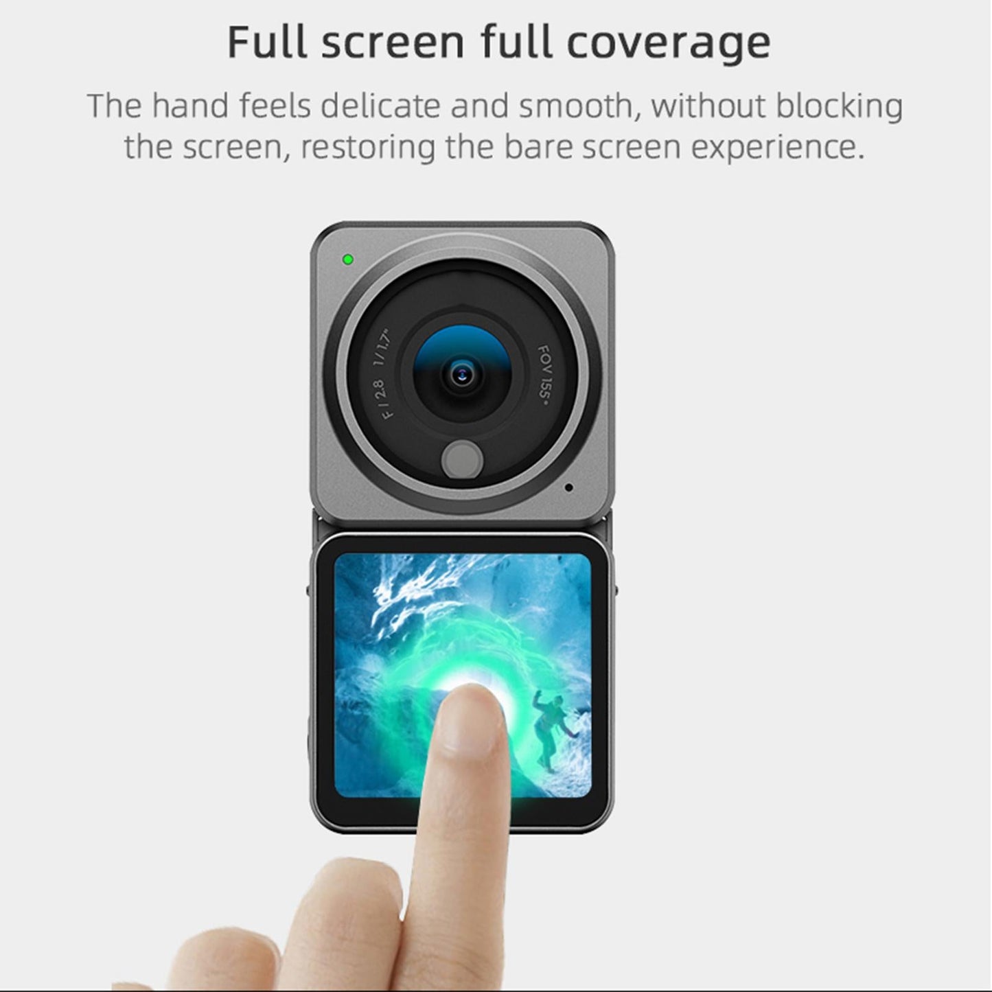 Lens Screen Protective Film for DJI Action 2 Lens Protector Set 1