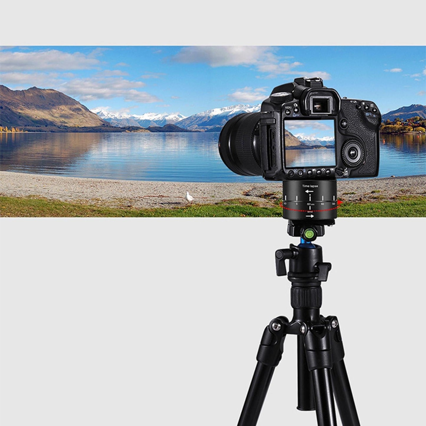 Time Lapse Stabilizer 360-Degree Aluminum for DJI Action Accessory Filming