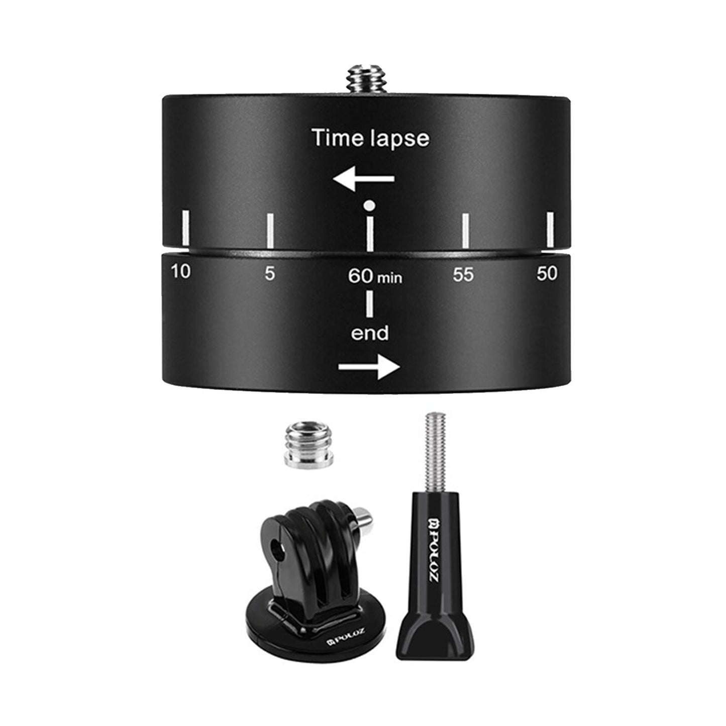 Time Lapse Stabilizer 360-Degree Aluminum for DJI Action Accessory Filming