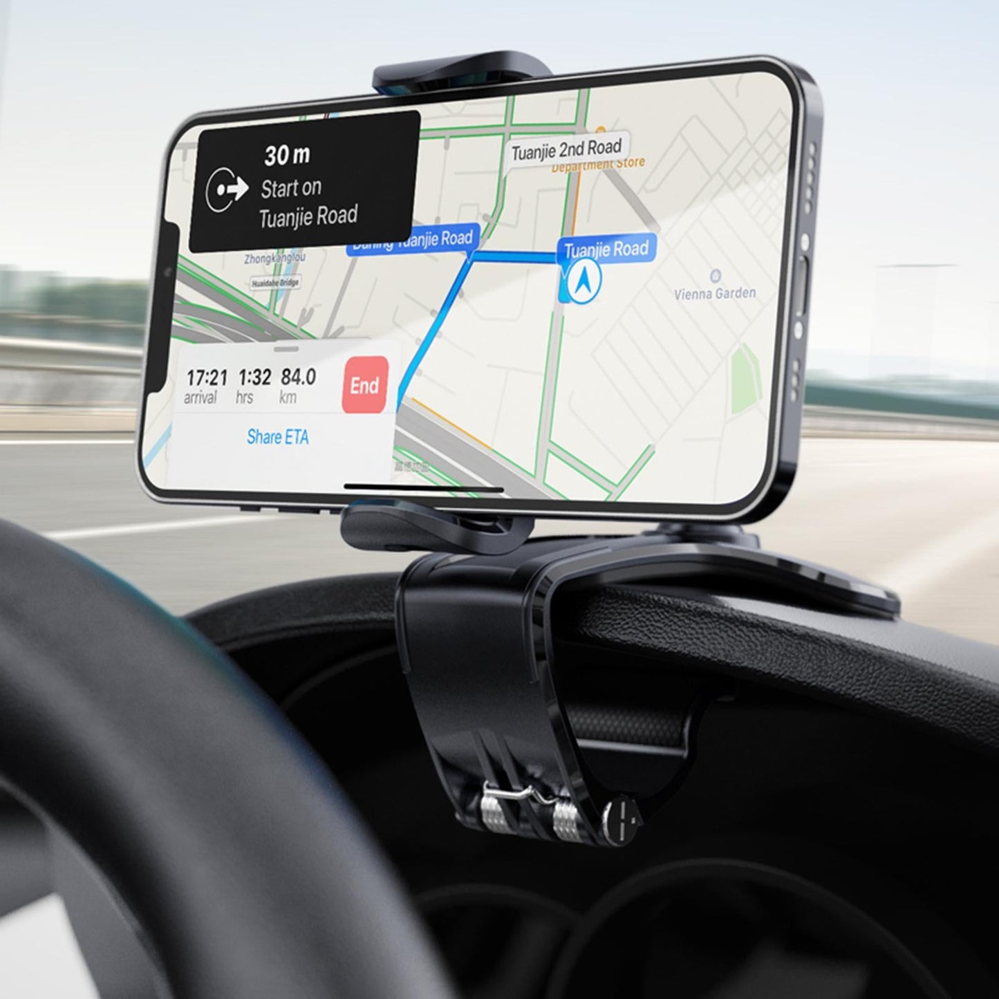 Car Dashboard Phone Bracket 360 Rotatable gm visor air outlet Chuck