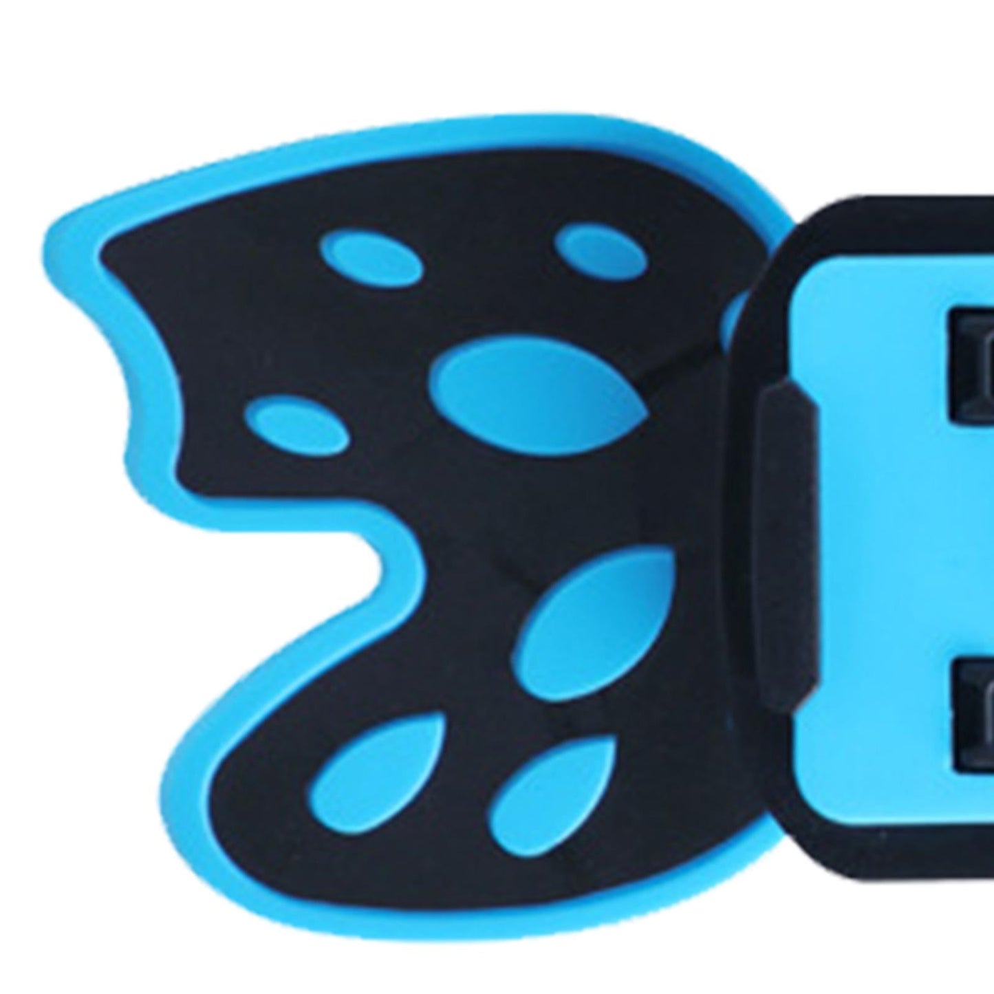 Motorcycle Helmet Chin Strap Mount Shockproof Universal for Action Camera Blue