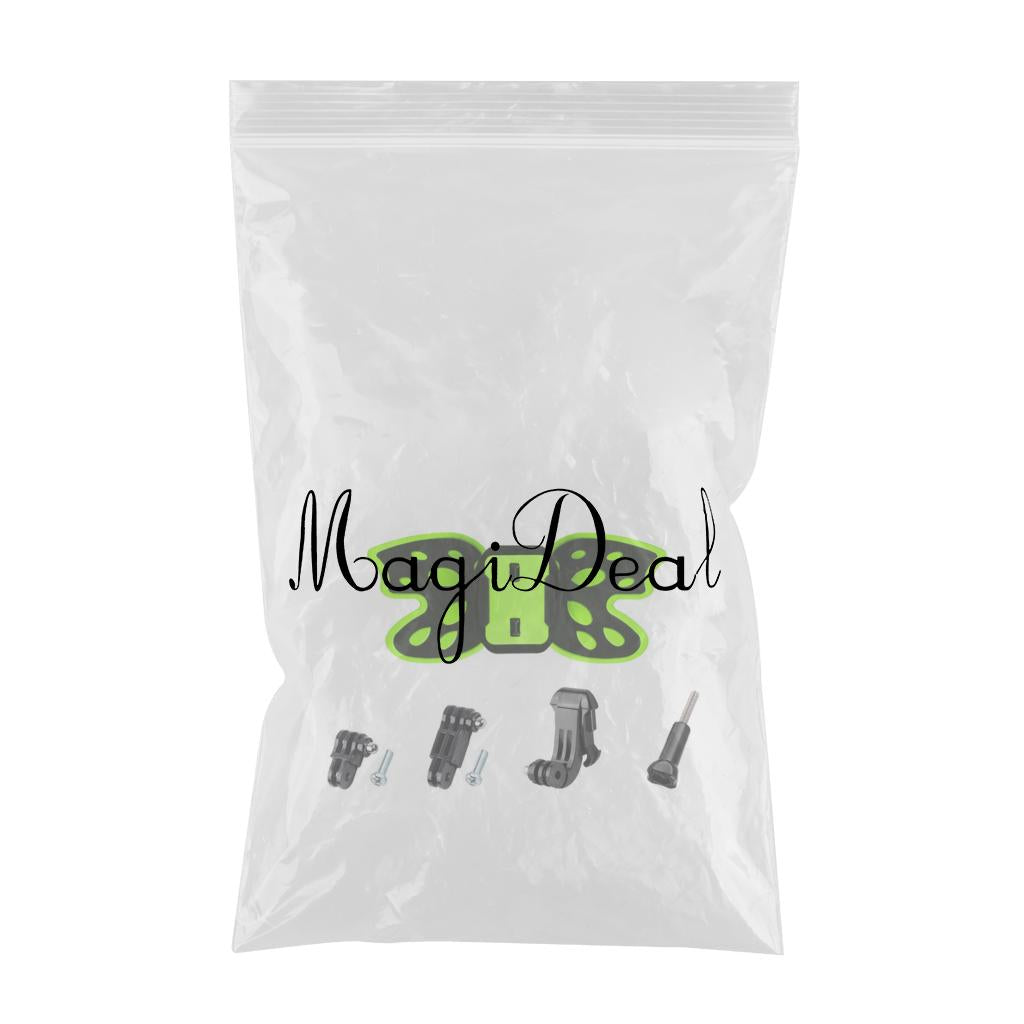 Motorcycle Helmet Chin Strap Mount Shockproof Universal for Action Camera Green