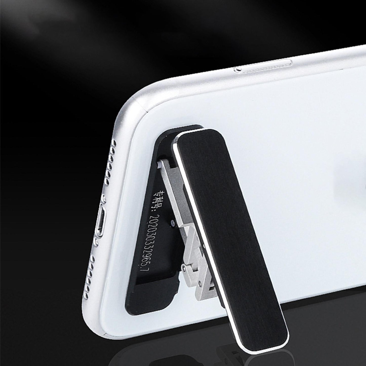 Mini Phone Stand Live TV Chasing Artifact Adjustable Angle for Samsung Green