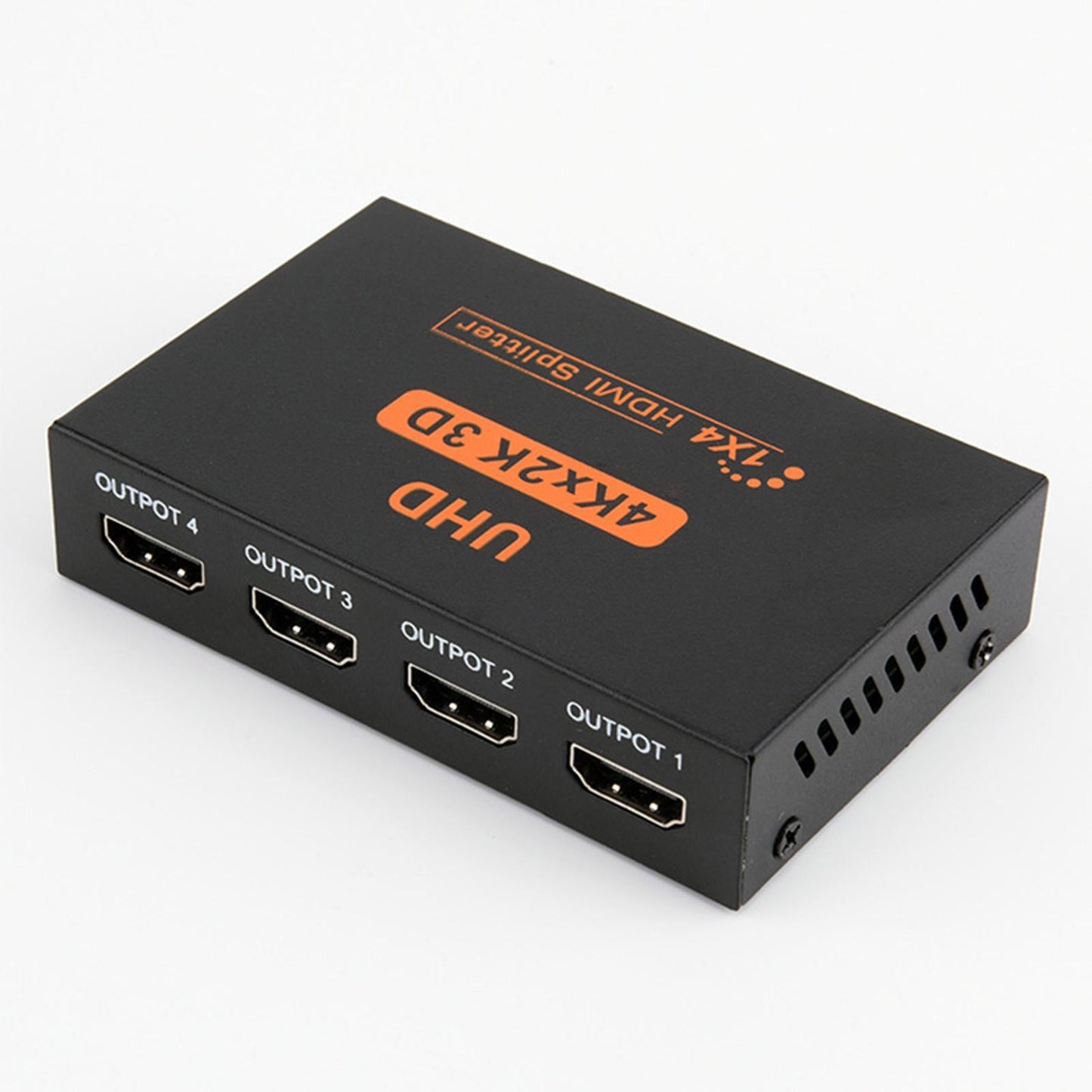 HDMI Splitter Amplifier 1 in 4 Out 4KX2K 30Hz for EU Power Supply Laptop