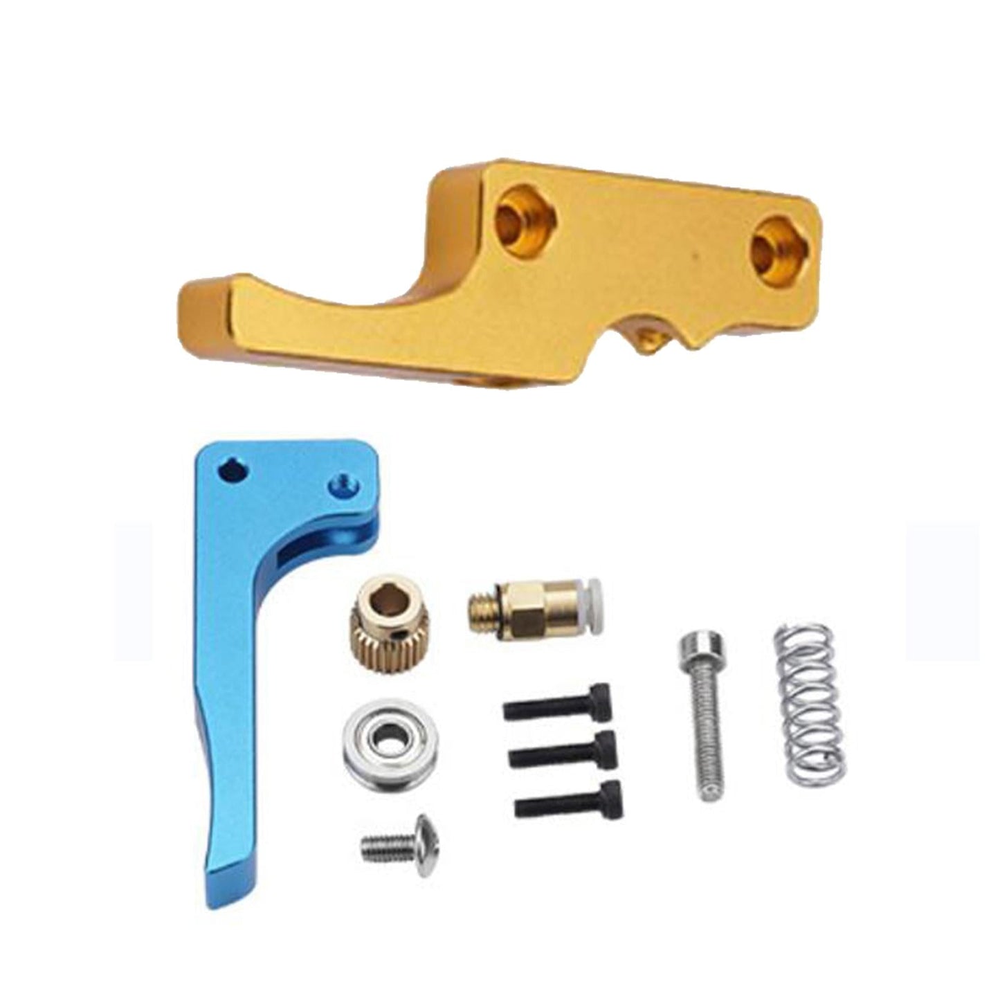 Dual Gear Extruder Double Pulleys for 3D Printer Cr-10 Pro 1.75mm Filament