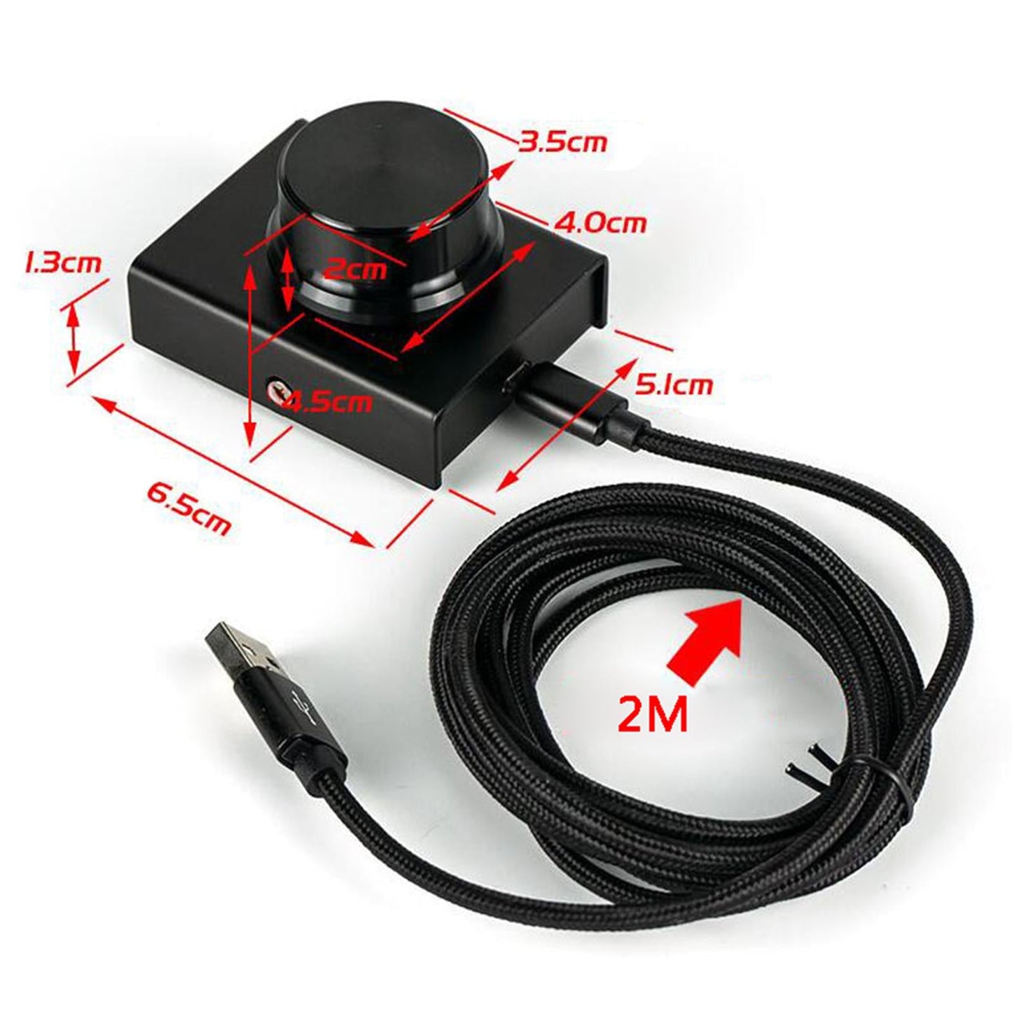 USB Volume Control Speaker Audio Volume Controller Adjuster for Computer