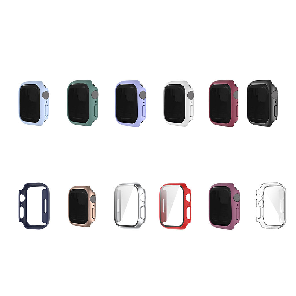 45mm Bumper Frame Protective Case Waterproof for iWatch Series 7 Deep Blue