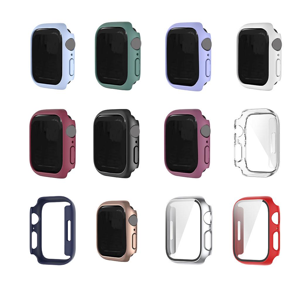 45mm Bumper Frame Protective Case Waterproof for iWatch Series 7 Deep Blue