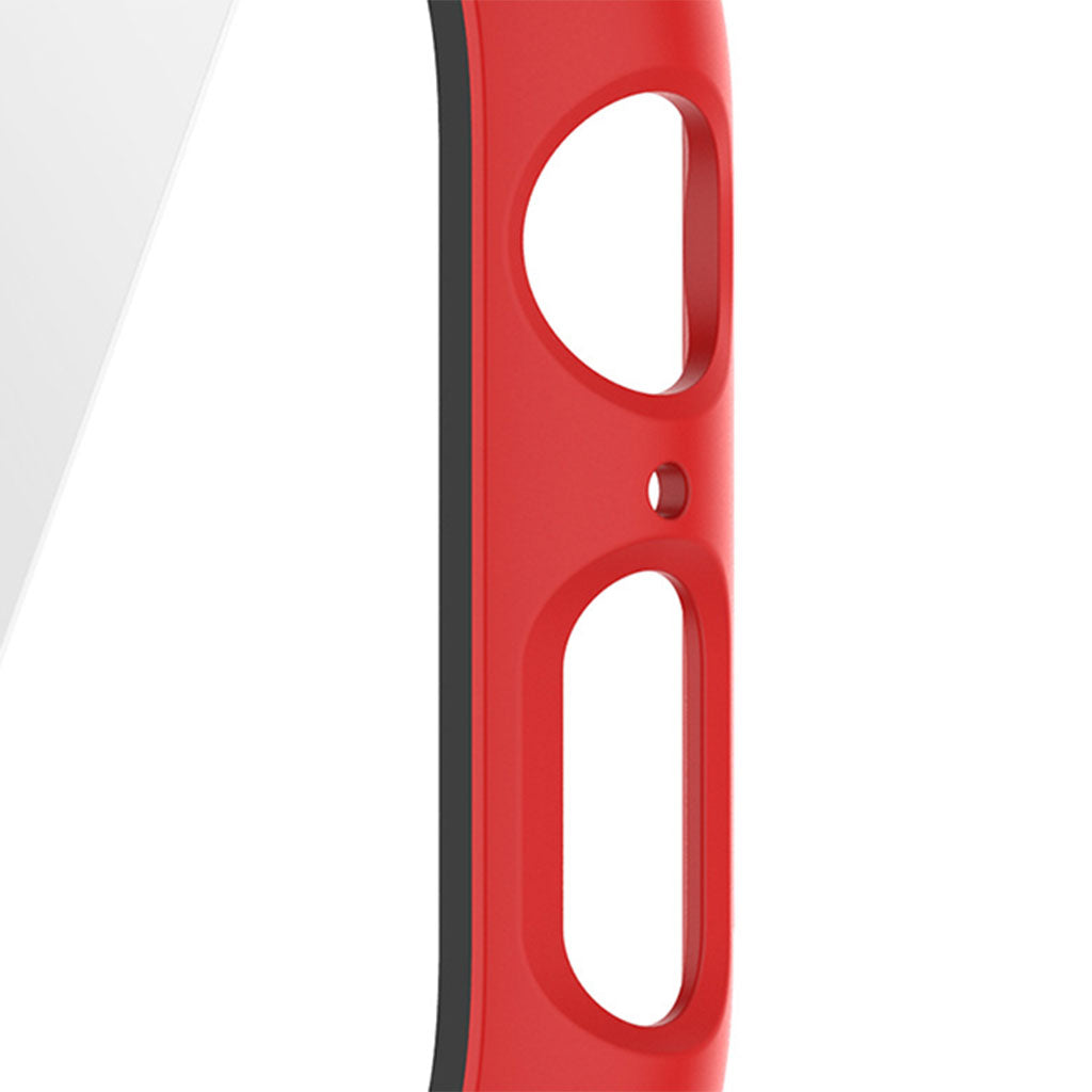 45mm Bumper Frame Protective Case Waterproof for iWatch Series 7 Red