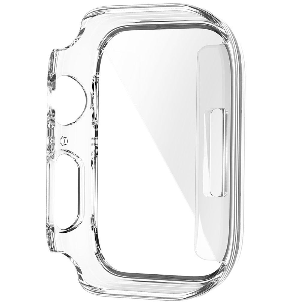 45mm Bumper Frame Protective Case Waterproof for iWatch Series 7 Clear
