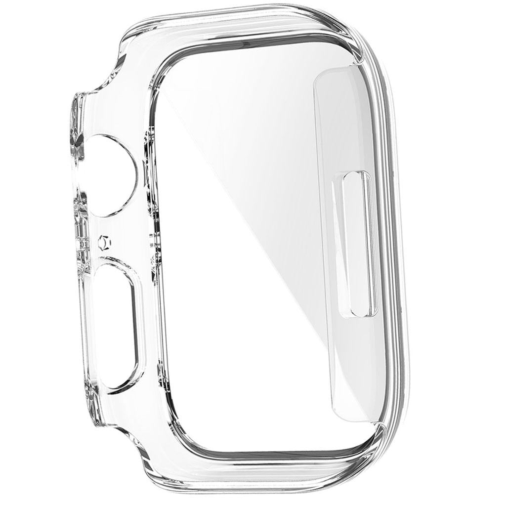 45mm Bumper Frame Protective Case Waterproof for iWatch Series 7 Clear