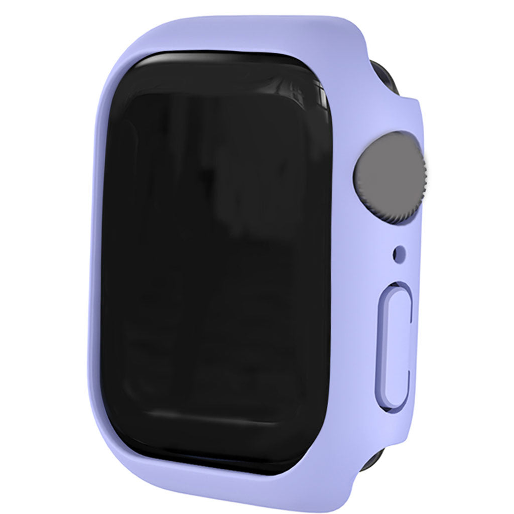 45mm Bumper Frame Protective Case Waterproof for iWatch Series 7 Purple