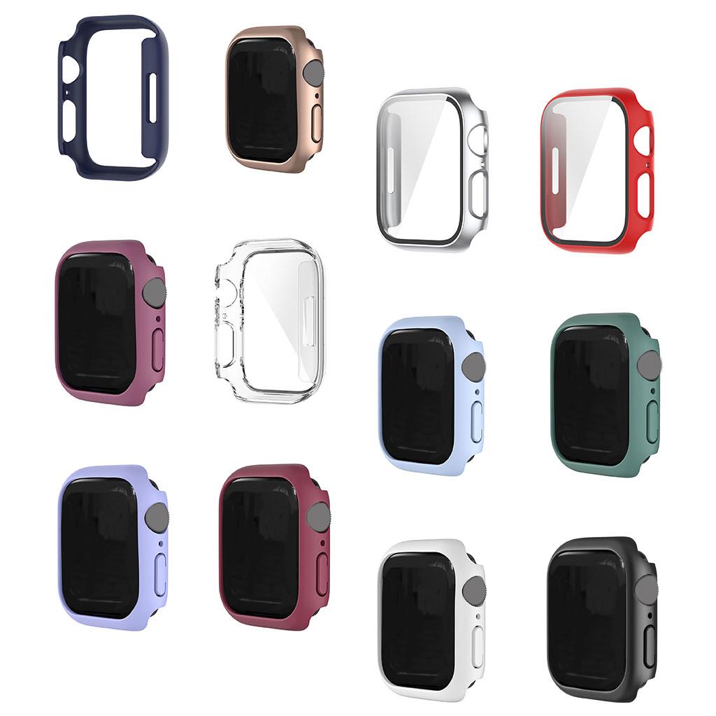 Watch Case Bumper Cover Scratches Defense for Apple Watch 7 41mm Women Men Blue