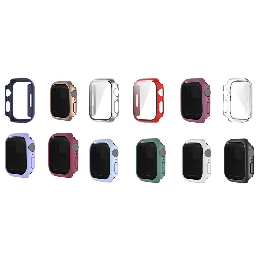 Watch Case Bumper Cover Scratches Defense for Apple Watch 7 41mm Women Men Blue