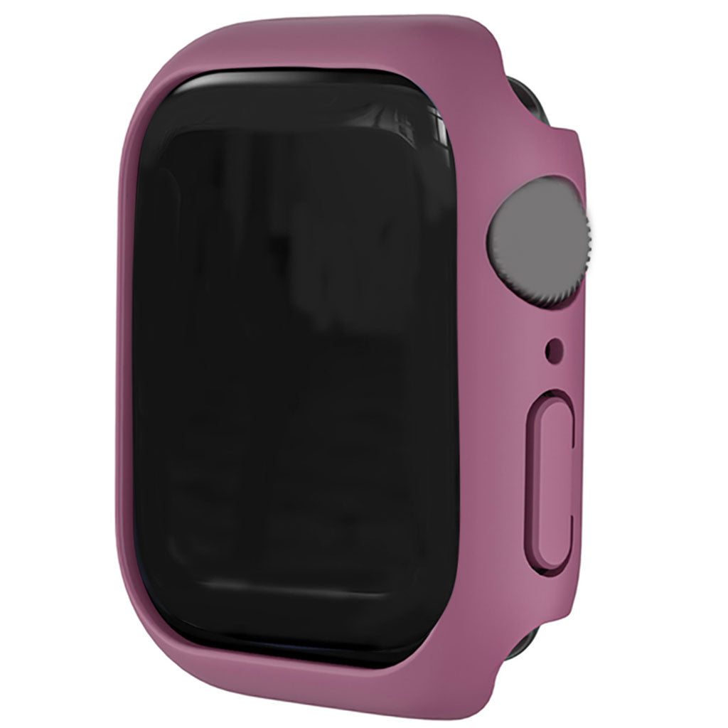 Watch Case Bumper Cover Scratches Defense for Apple Watch 7 41mm Women Men Wine red