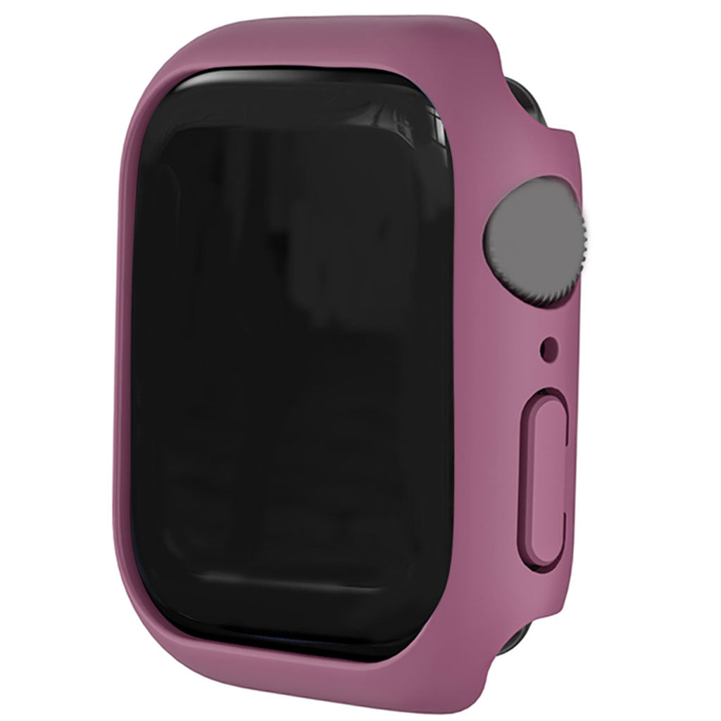 Watch Case Bumper Cover Scratches Defense for Apple Watch 7 41mm Women Men Wine red