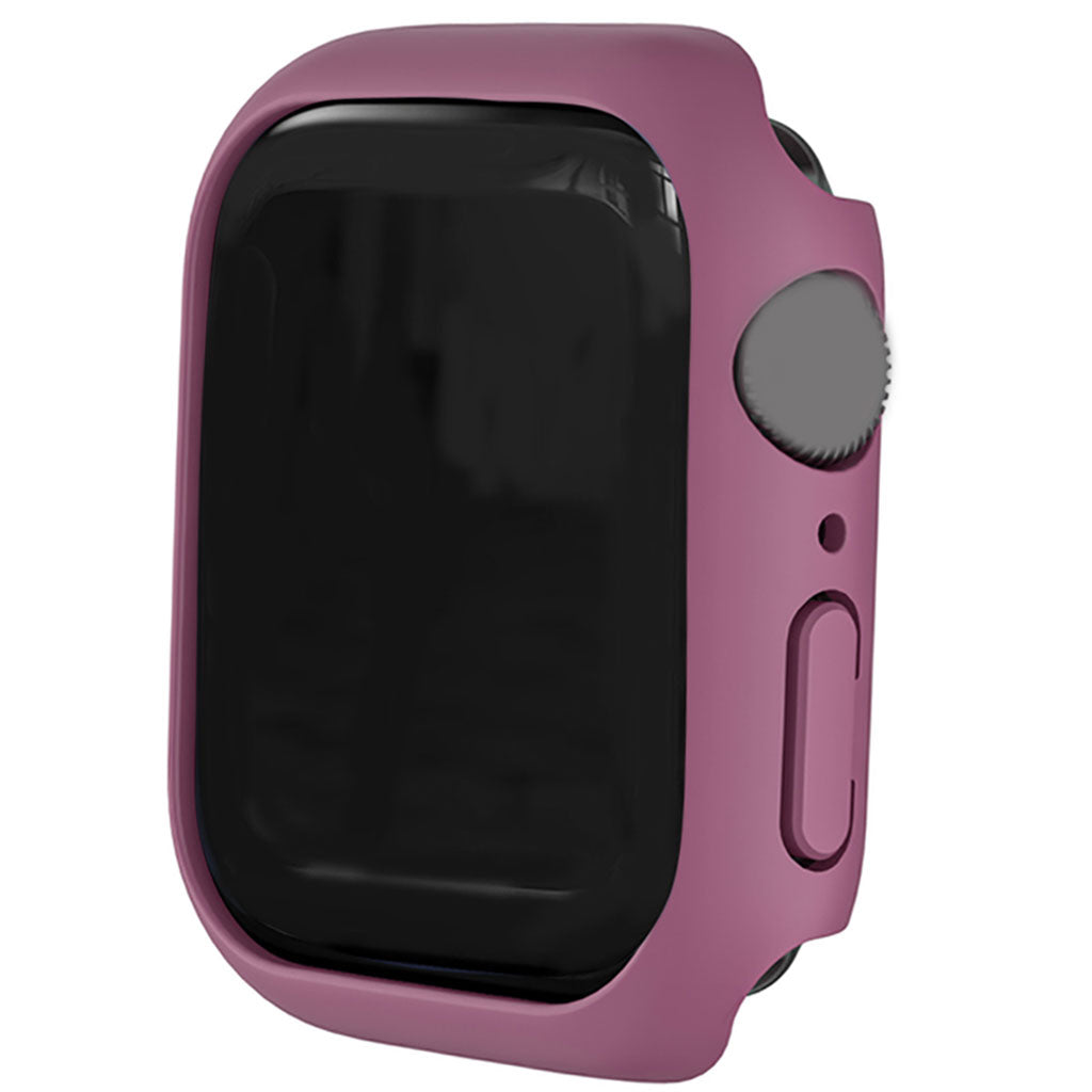 Watch Case Bumper Cover Scratches Defense for Apple Watch 7 41mm Women Men Wine red
