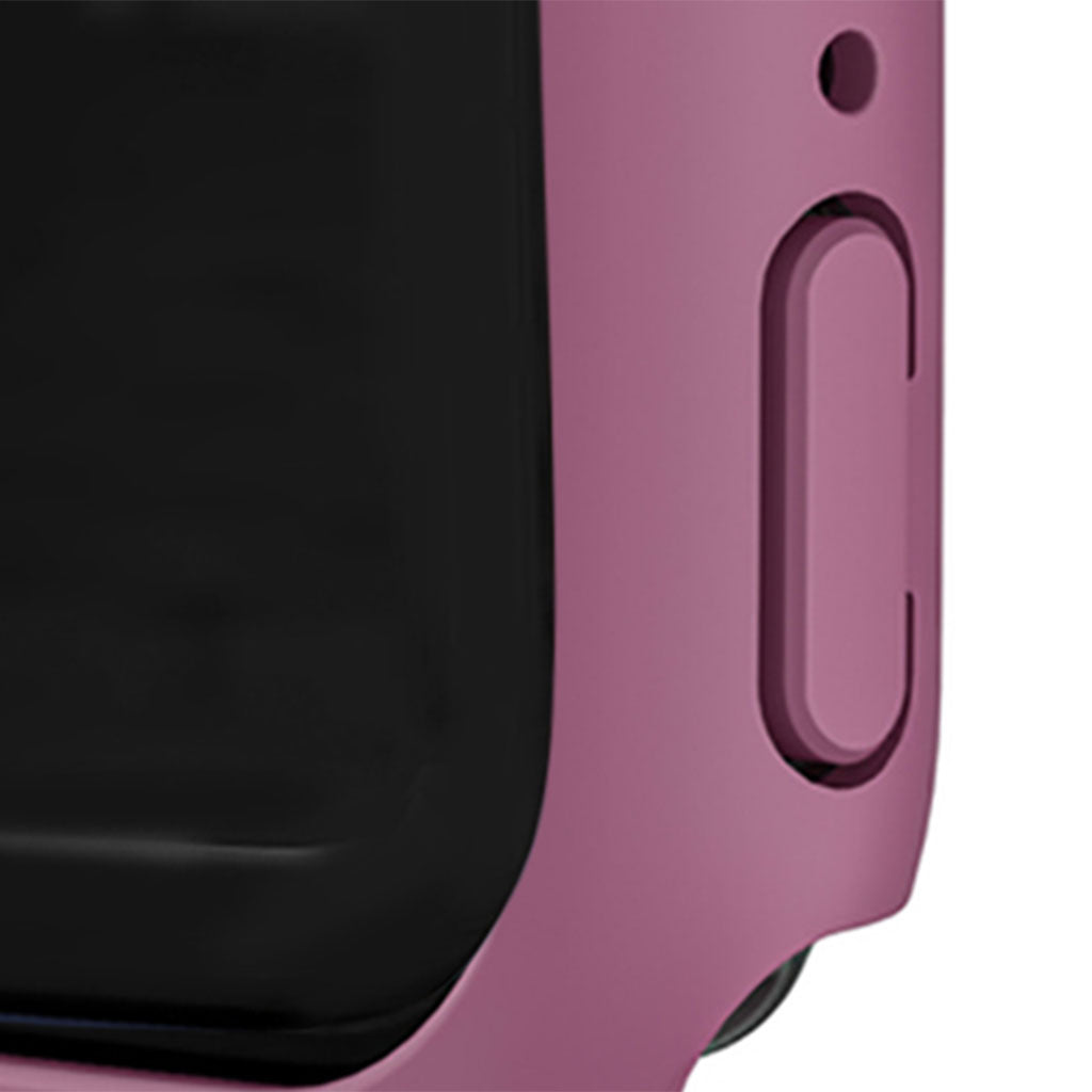 Watch Case Bumper Cover Scratches Defense for Apple Watch 7 41mm Women Men Wine red