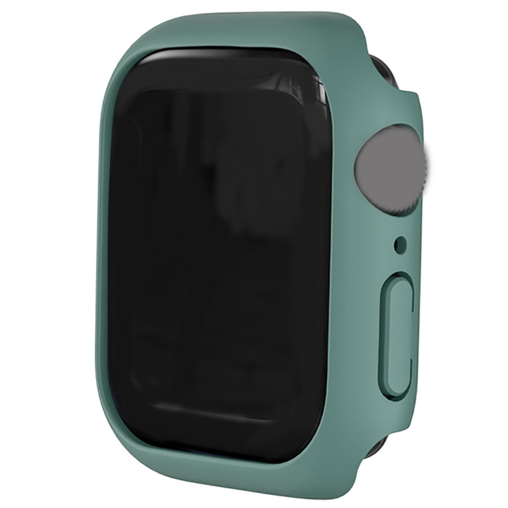 Watch Case Bumper Cover Scratches Defense for Apple Watch 7 41mm Women Men Green