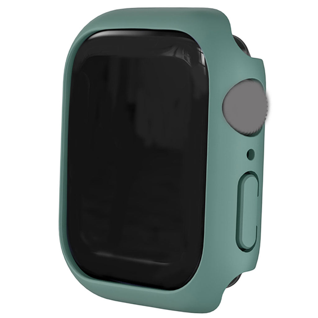 Watch Case Bumper Cover Scratches Defense for Apple Watch 7 41mm Women Men Green