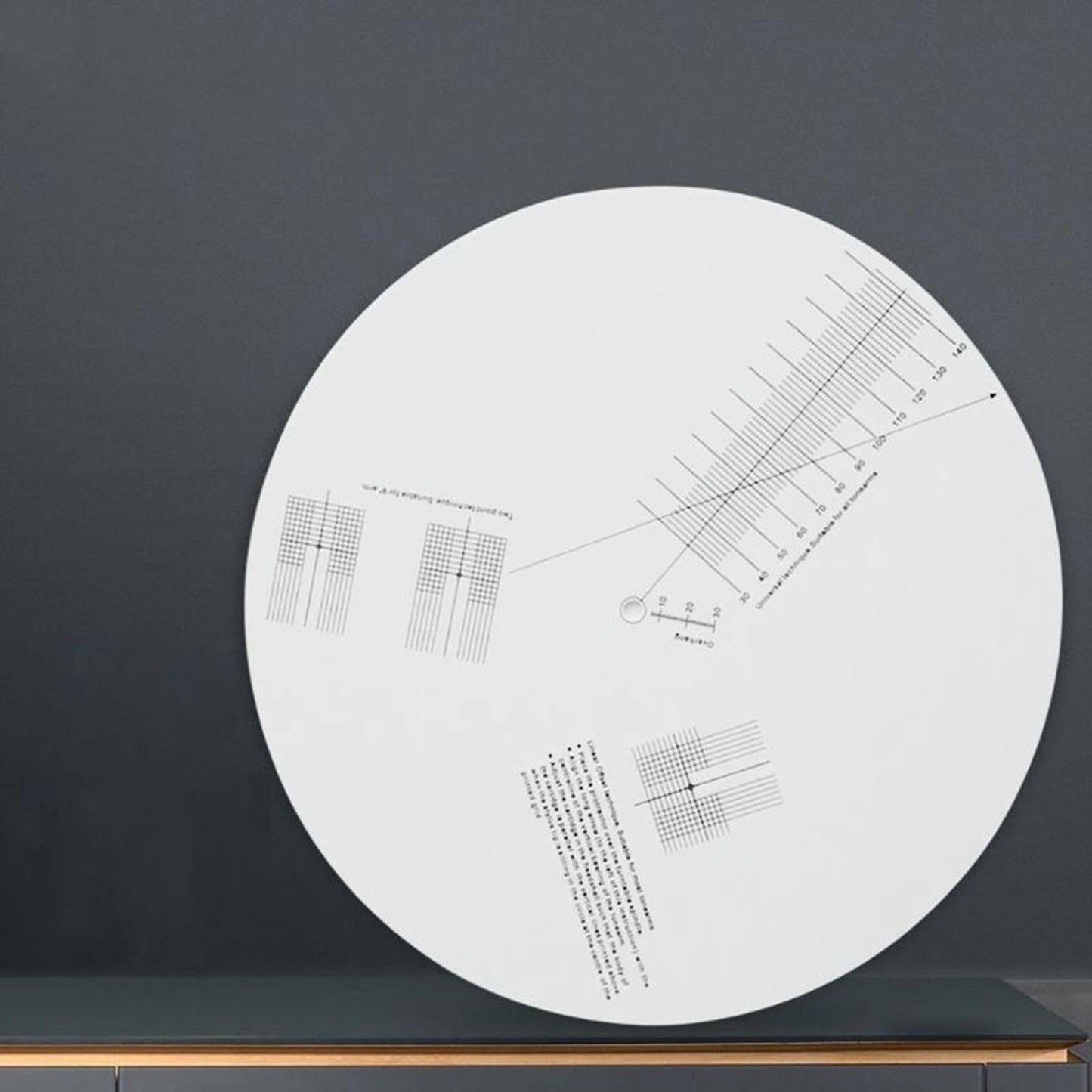 Pickup Calibration Plate Adjustment Tool Non-Slip for Turntable Accessories