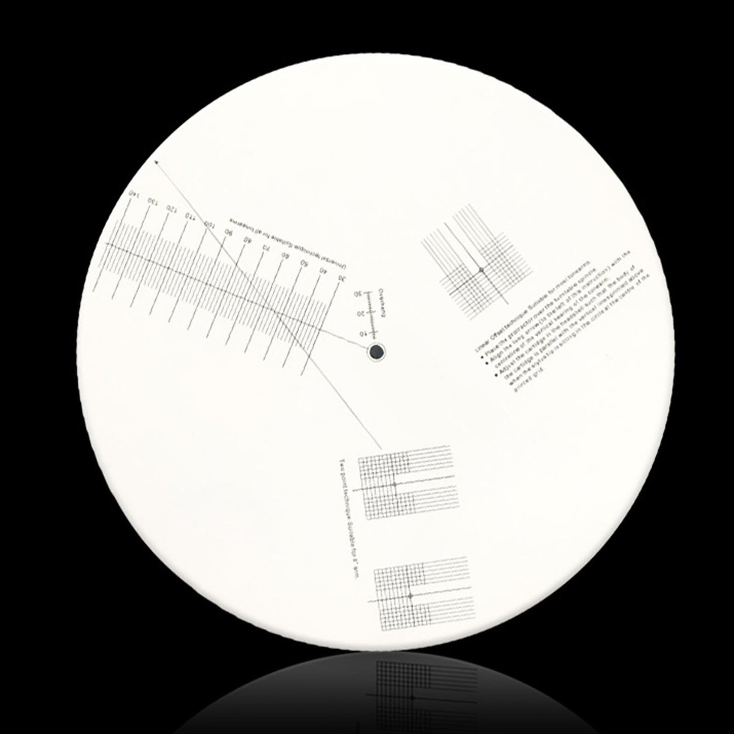 Pickup Calibration Plate Adjustment Tool Non-Slip for Turntable Accessories