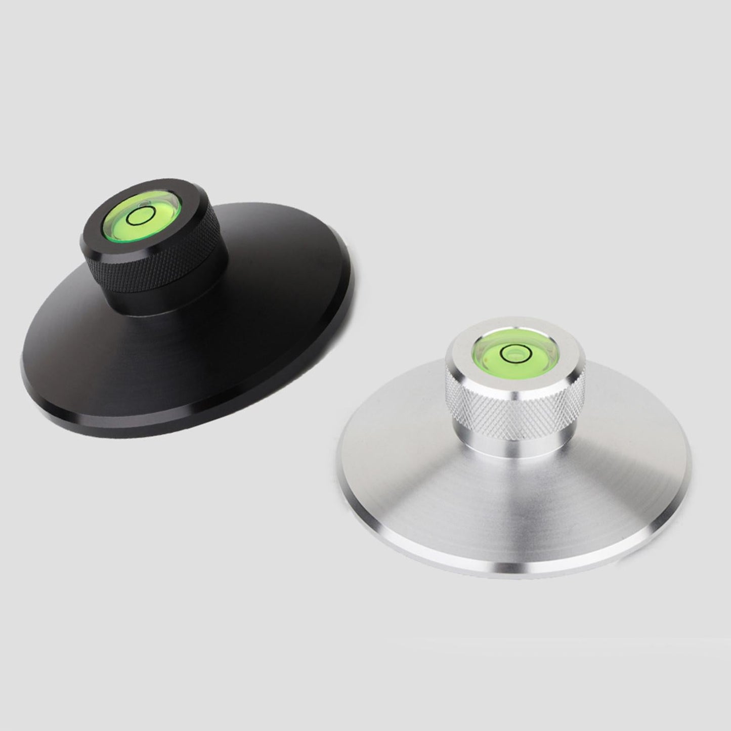 Disc Stabilizer Record Weight Turntable LP Vinyl Clamp Vibration Damper Sliver