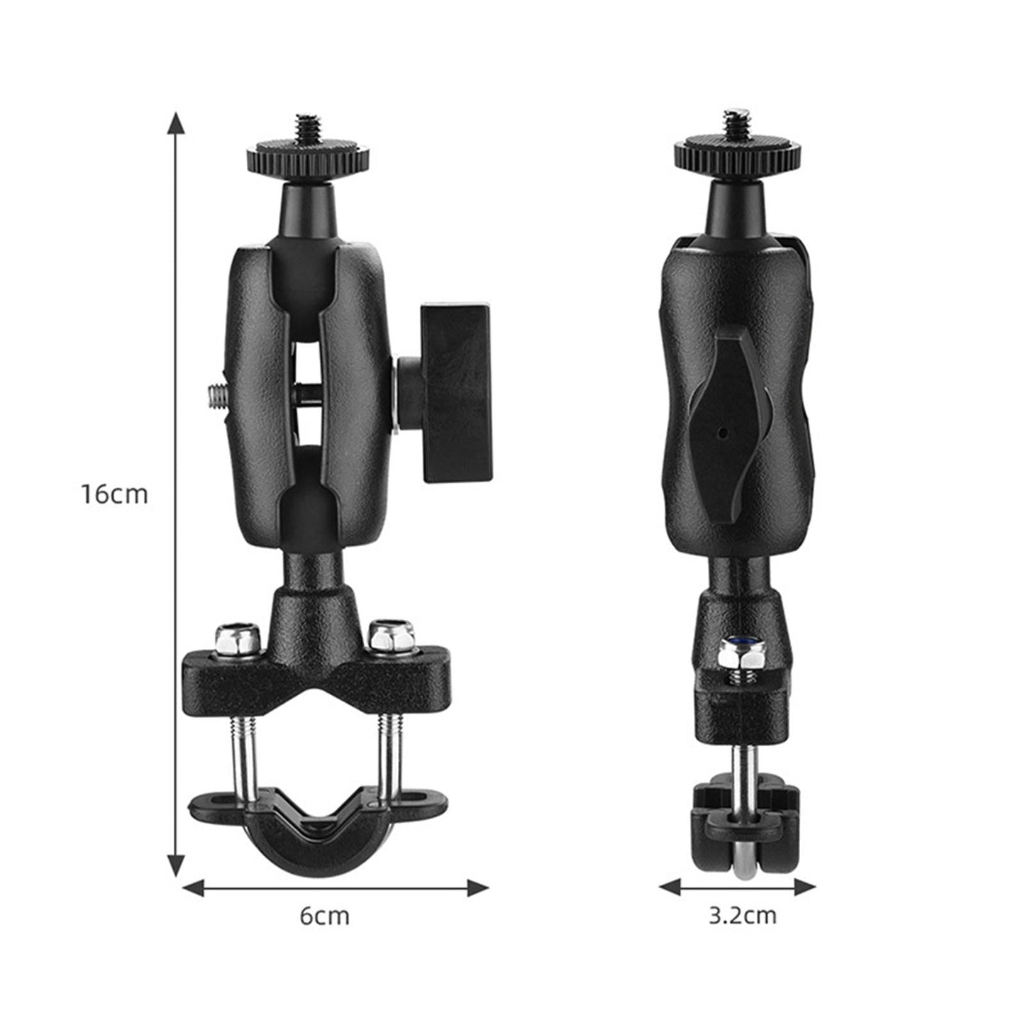Bicycle Bracket Rack Cradle Action Cameras Rotation for 10 /9 /8/7 /6 Models