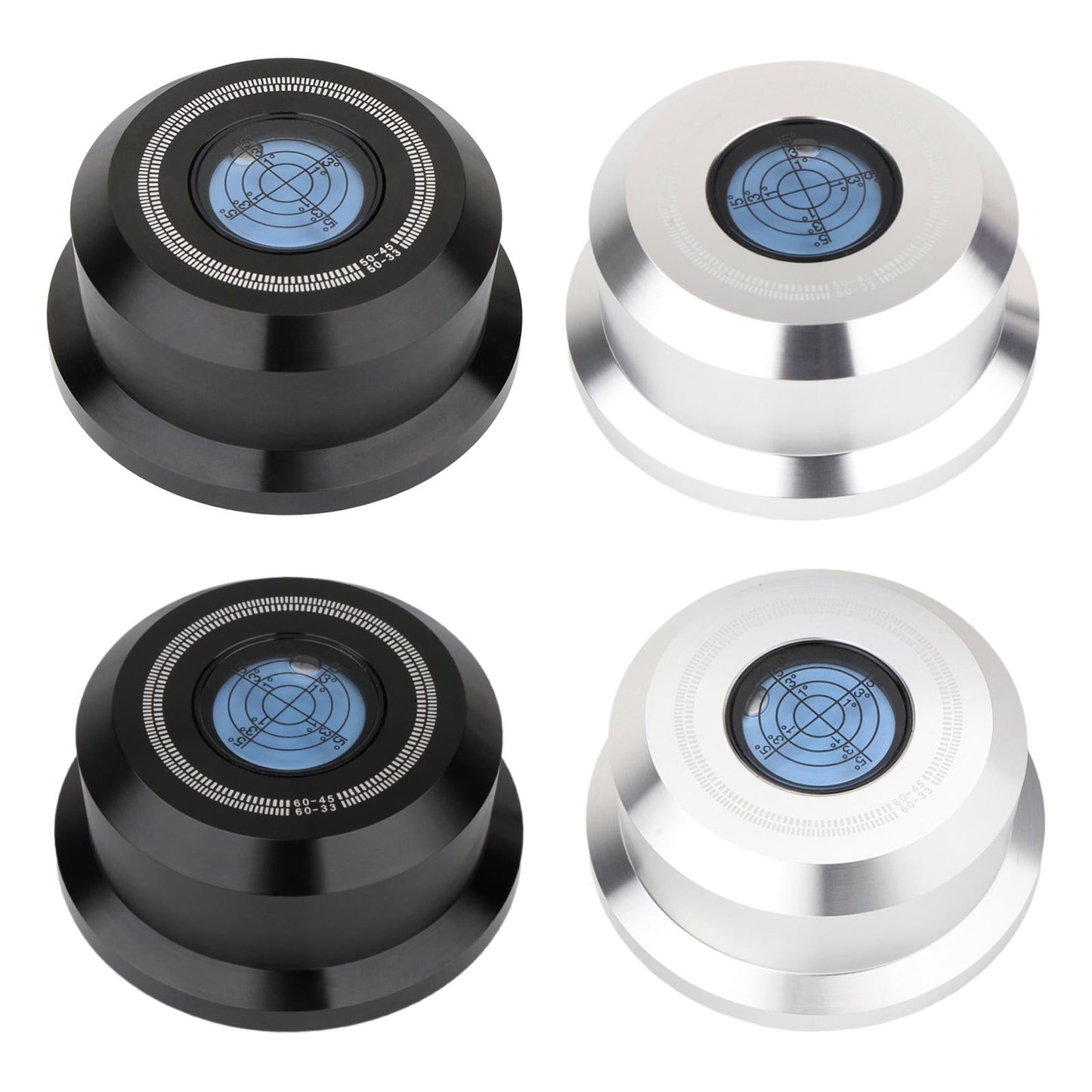 Aluminium Record Stabilizer LP Vibration Reducer Vinyl Player Black RT5328