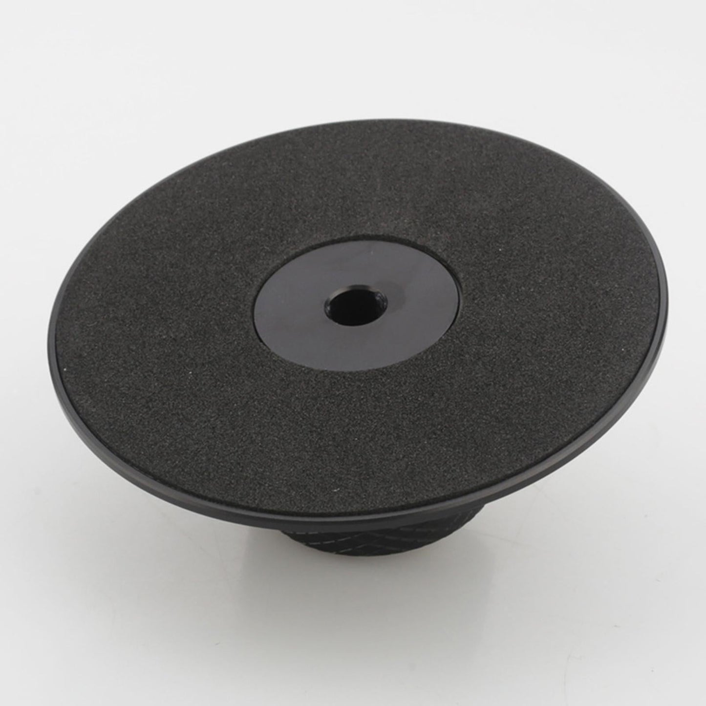 Disc Stabilizer Aluminium Alloy Clamp Record Weight for Player Chassis Black