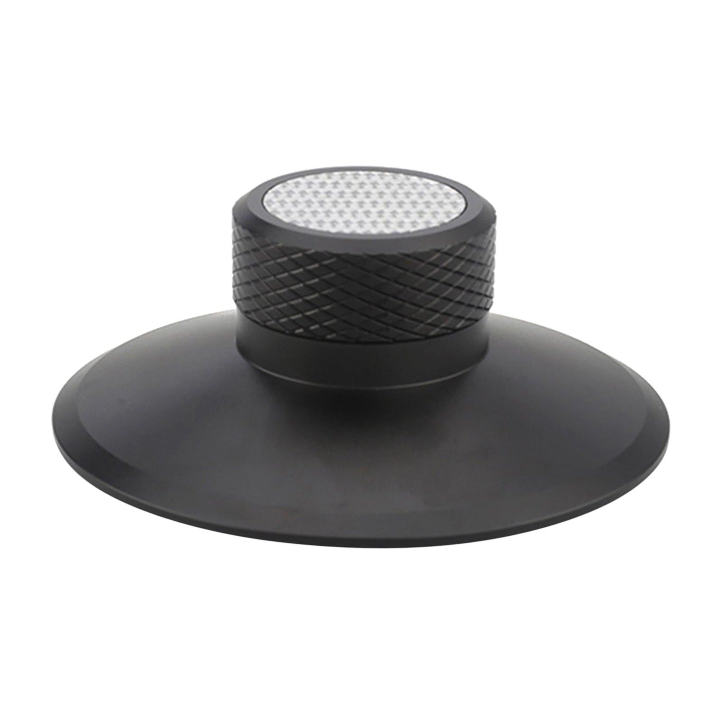 Disc Stabilizer Aluminium Alloy Clamp Record Weight for Player Chassis Black