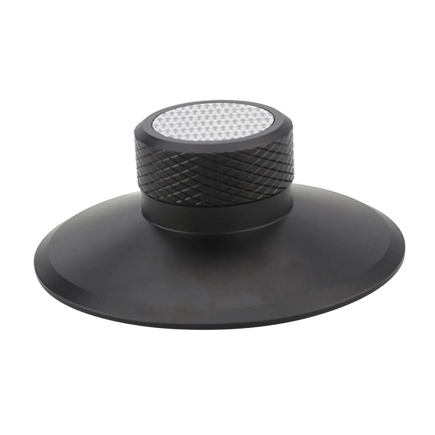 Disc Stabilizer Aluminium Alloy Clamp Record Weight for Player Chassis Black