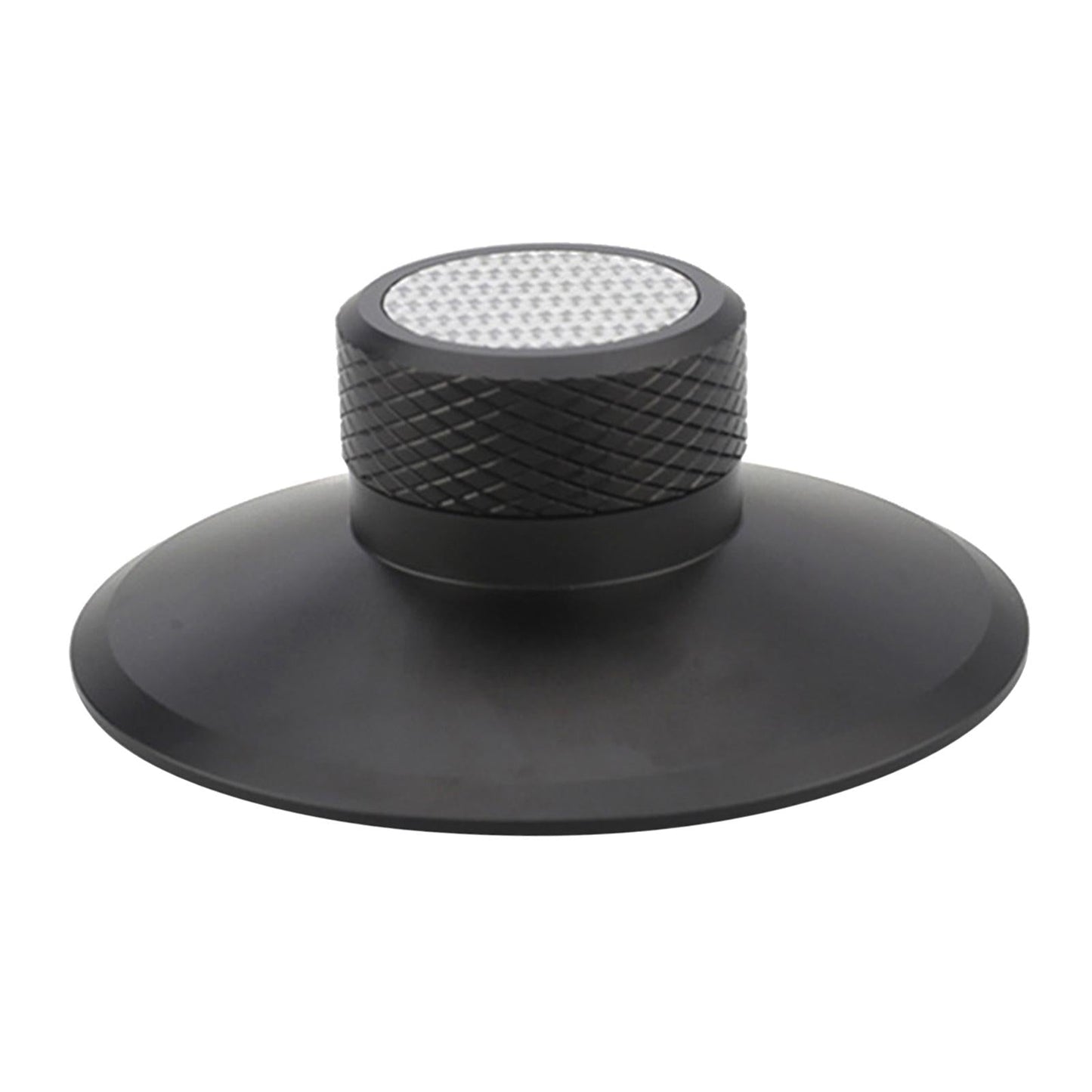 Disc Stabilizer Aluminium Alloy Clamp Record Weight for Player Chassis Black