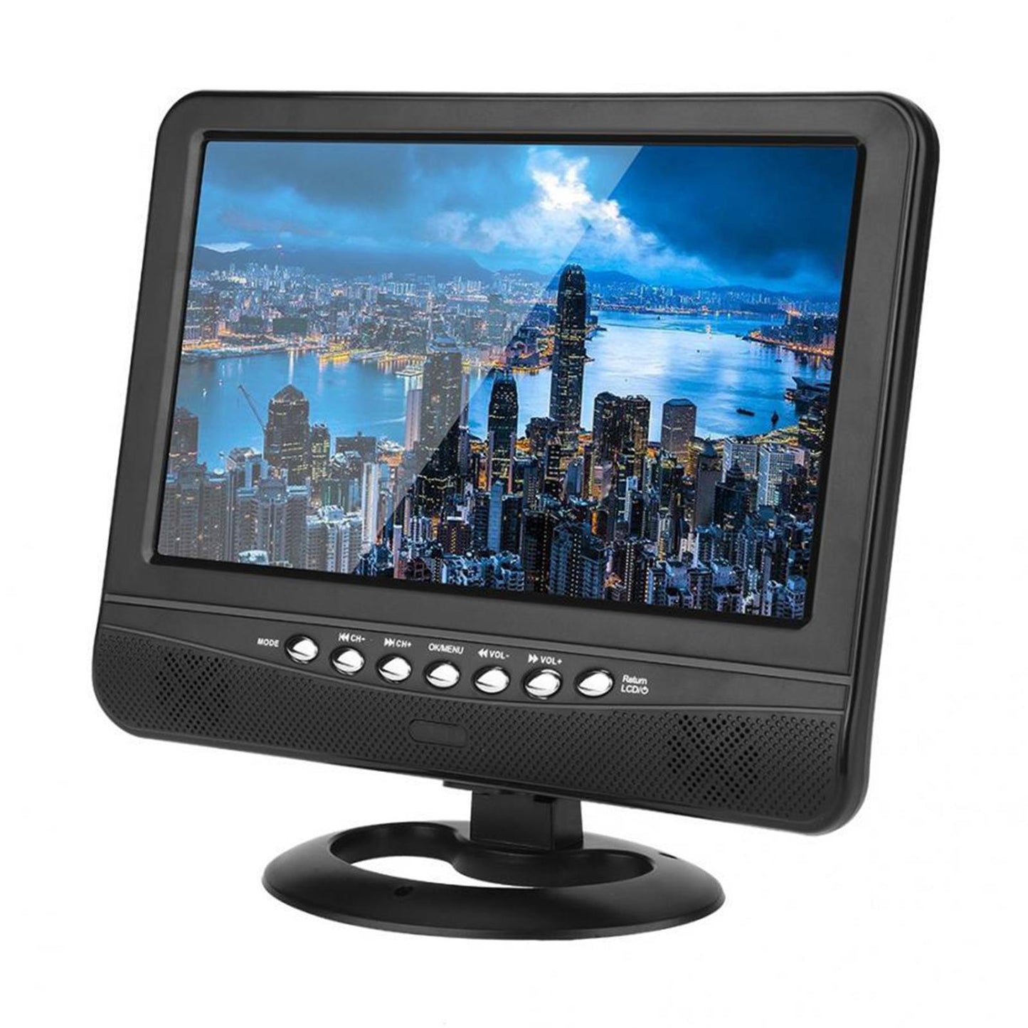 9.5" Car Analog TV TFT LCD HD Mini Thin Multimedia Color Screen US