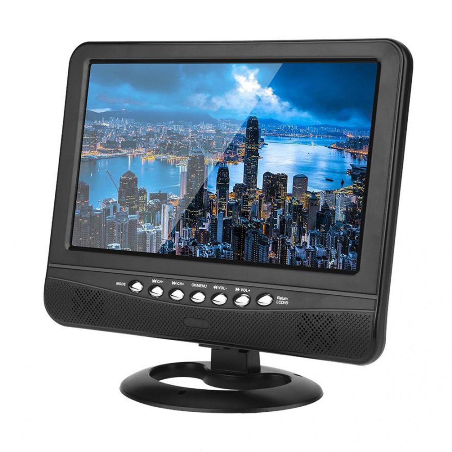 9.5" Car Analog TV TFT LCD HD Mini Thin Multimedia Color Screen EU