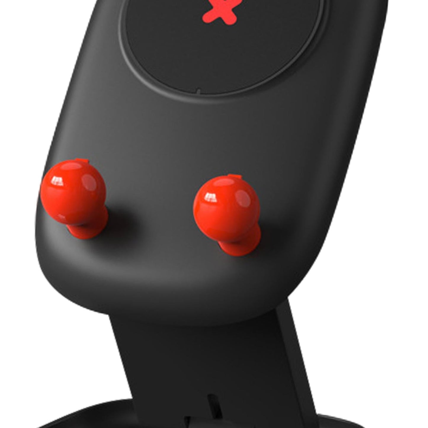 Mobile Phone Holder Desk Cellphone Stand Universal Travel Adjustable Plastic Black