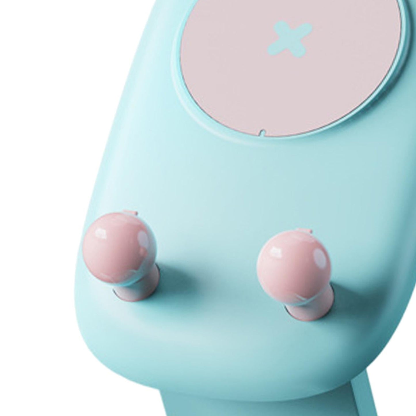 Mobile Phone Holder Desk Cellphone Stand Universal Travel Adjustable Plastic Blue