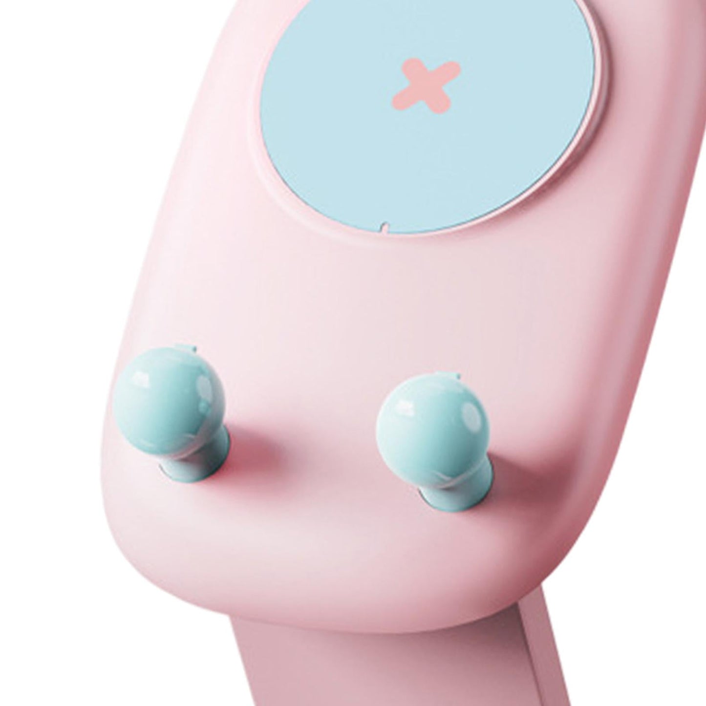 Mobile Phone Holder Desk Cellphone Stand Universal Travel Adjustable Plastic Pink