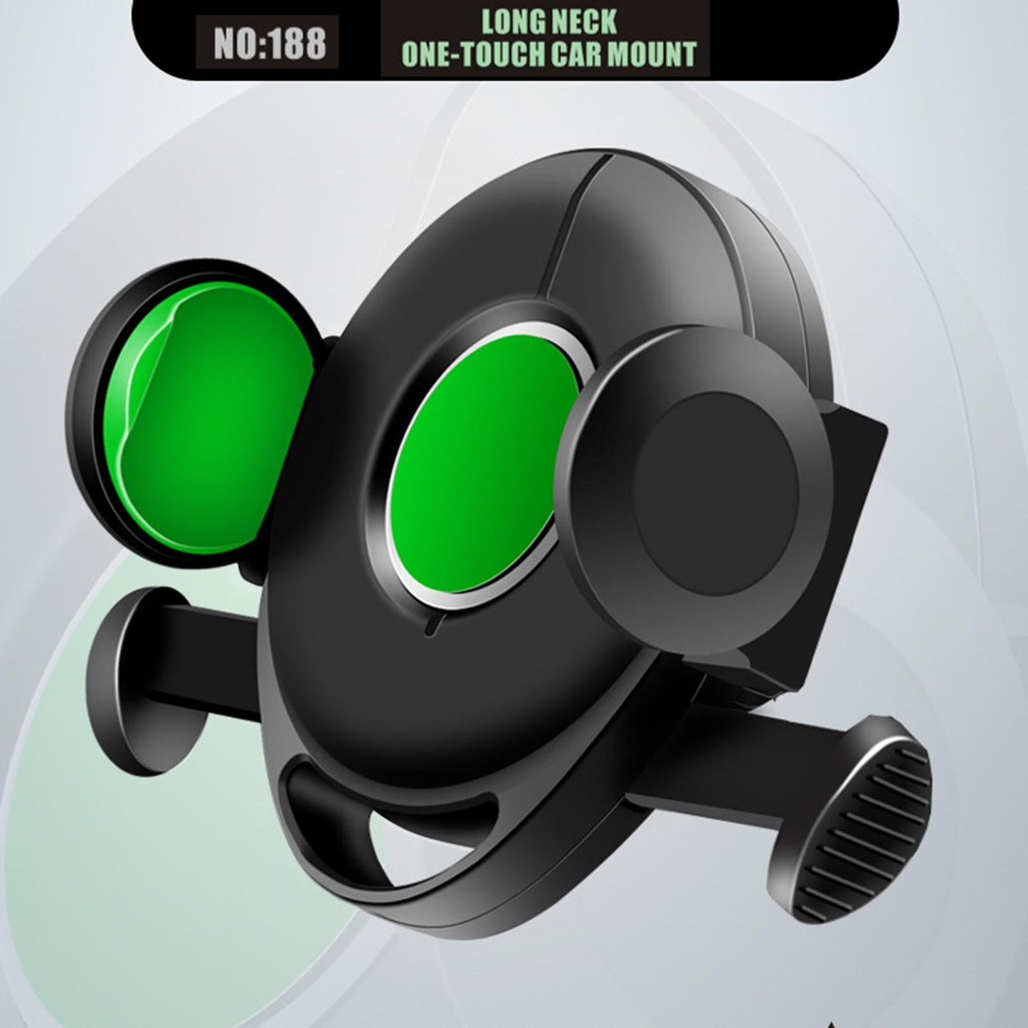 Car Phone Mount Windshield Adjustable Telescopic Arm for Huawei Green