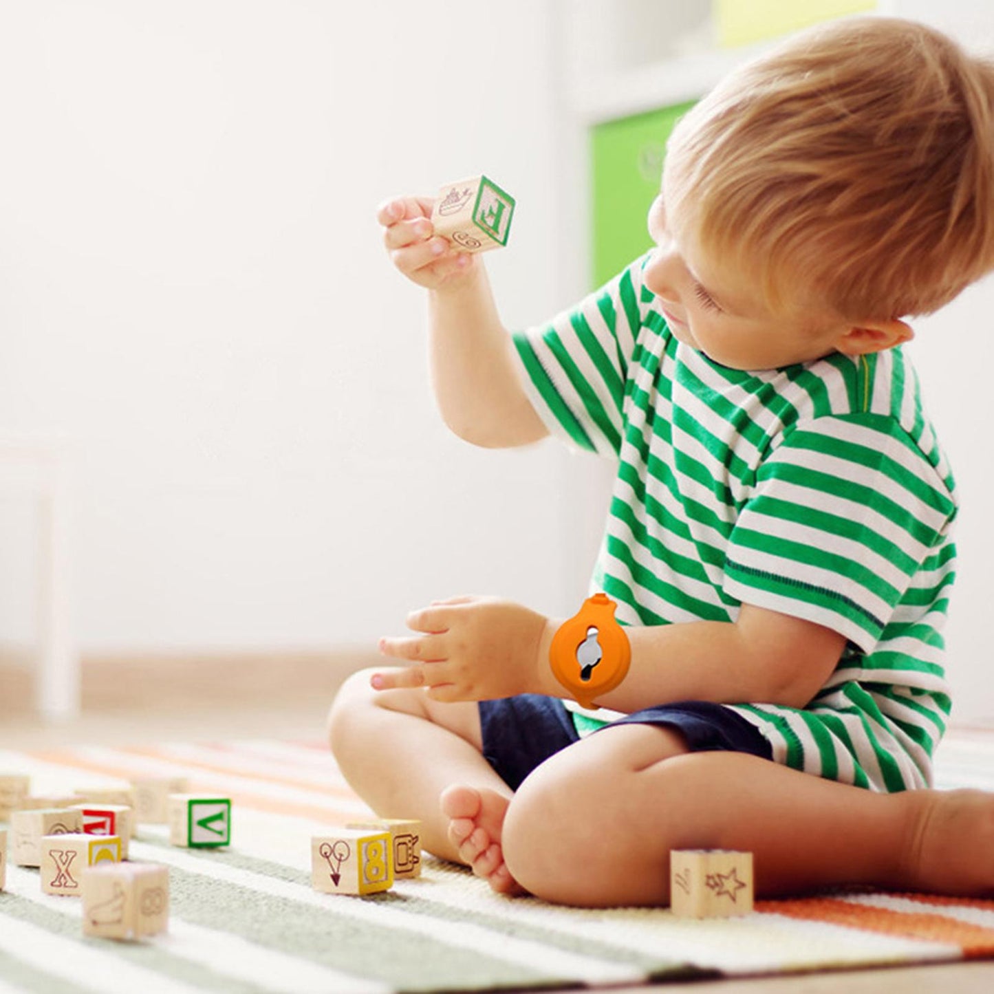 Air Tag Protective Holder Location Tracker Easy Carry Dark Green