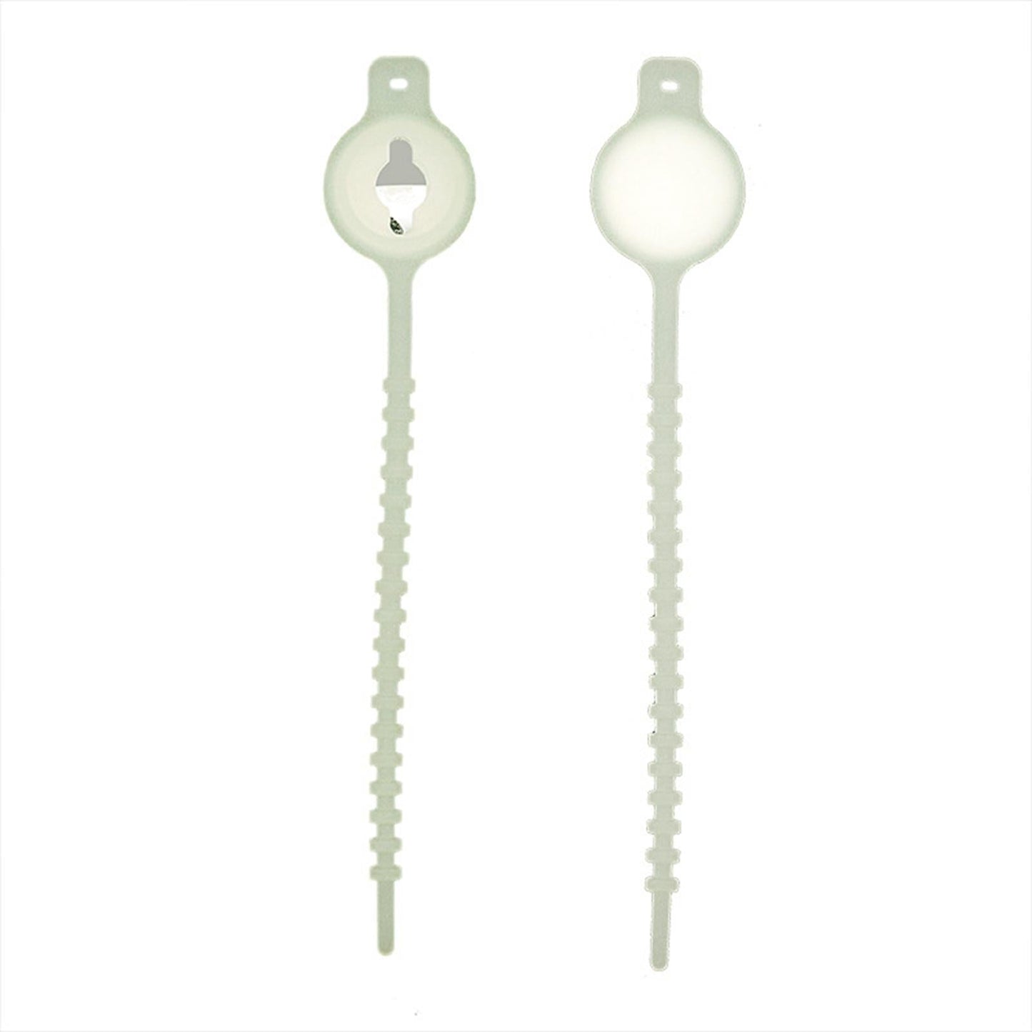 Air Tag Protective Holder Location Tracker Easy Carry Night light Green