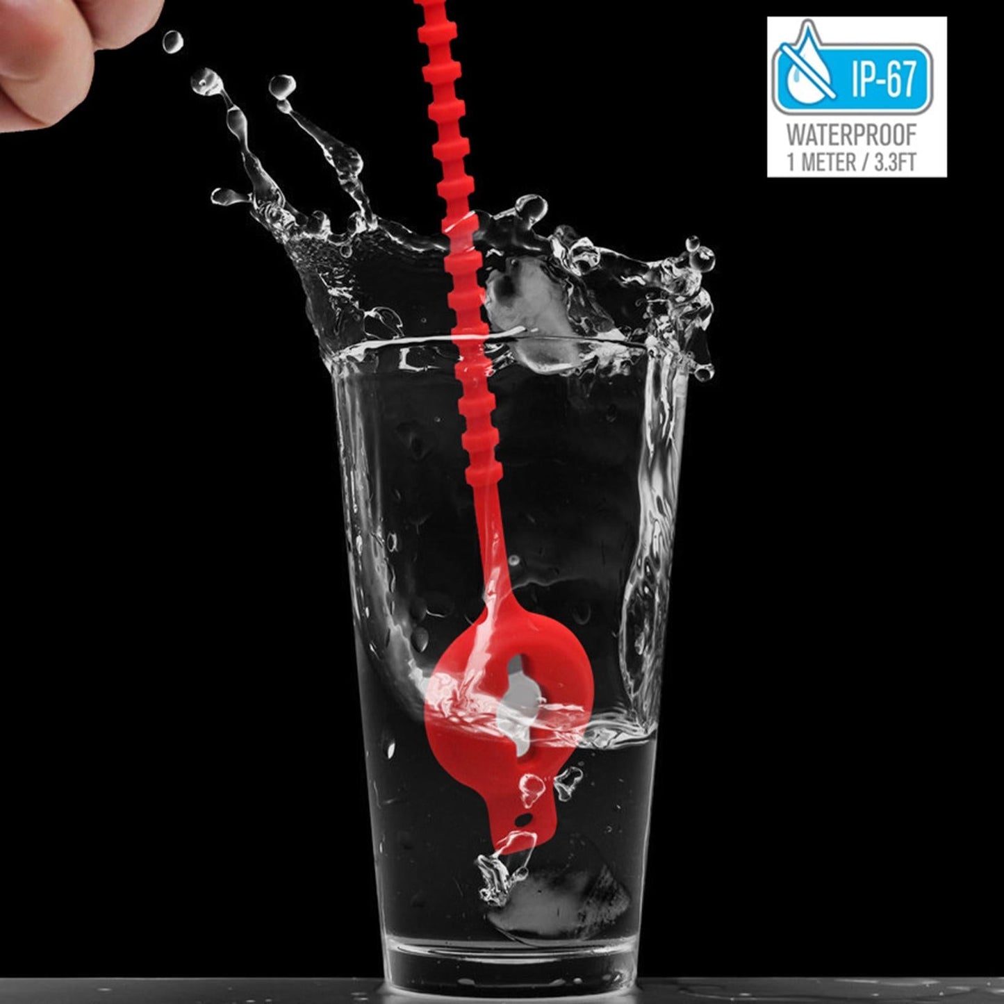 Air Tag Protective Holder Location Tracker Easy Carry Night light Green