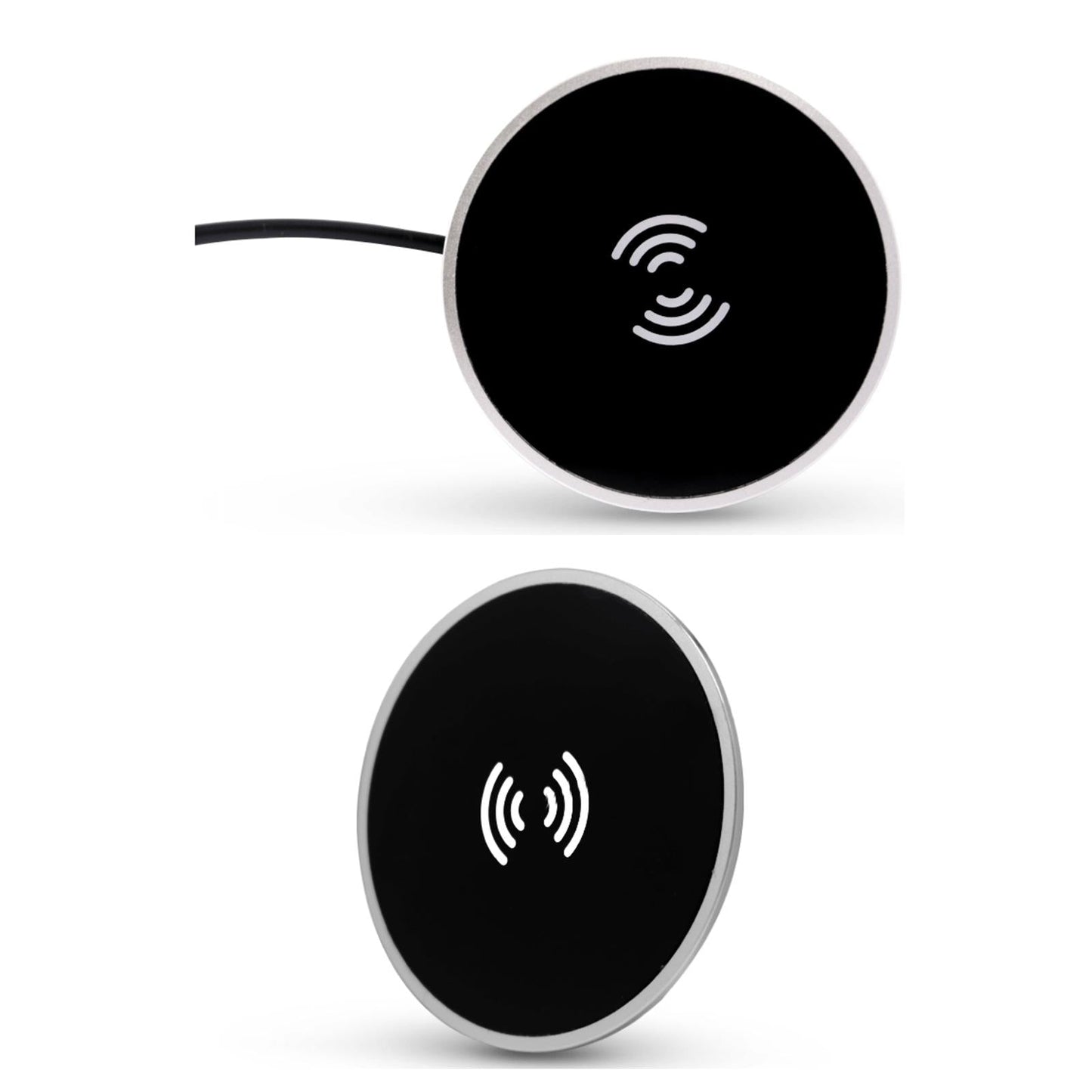 Desktop Wireless Charger Station Qi-Certified Hidden Quick Charge for Tables