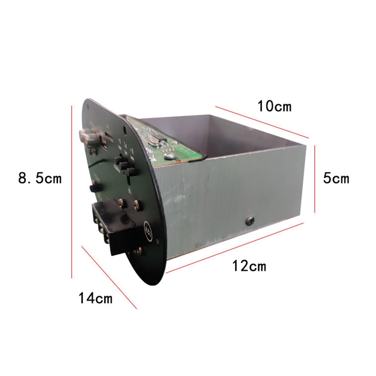 Bluetooth Audio Stereo Amplifier Board 12V Replaces 5.5x9x3.4inch Durable