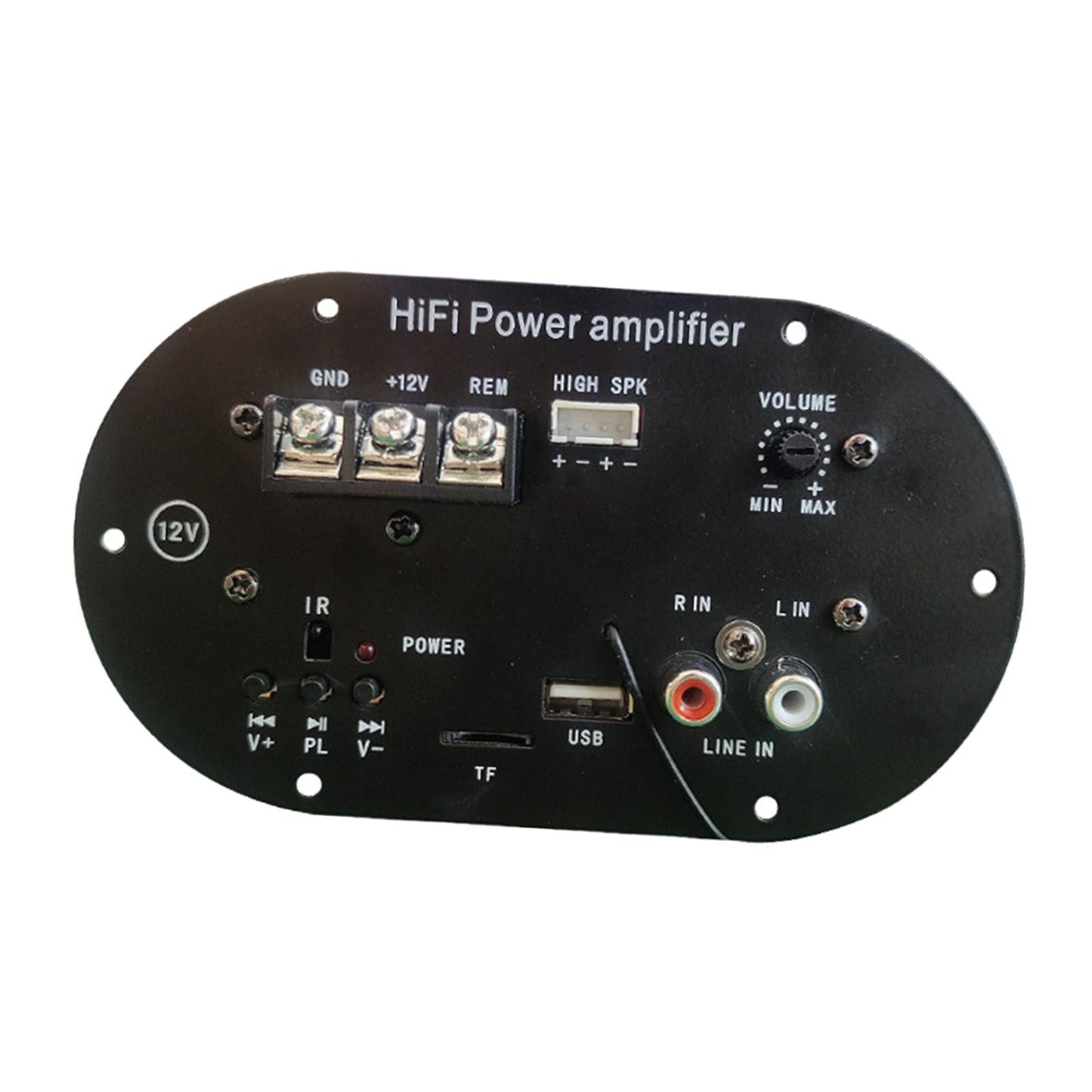 Bluetooth Audio Stereo Amplifier Board 12V Replaces 5.5x9x3.4inch Durable