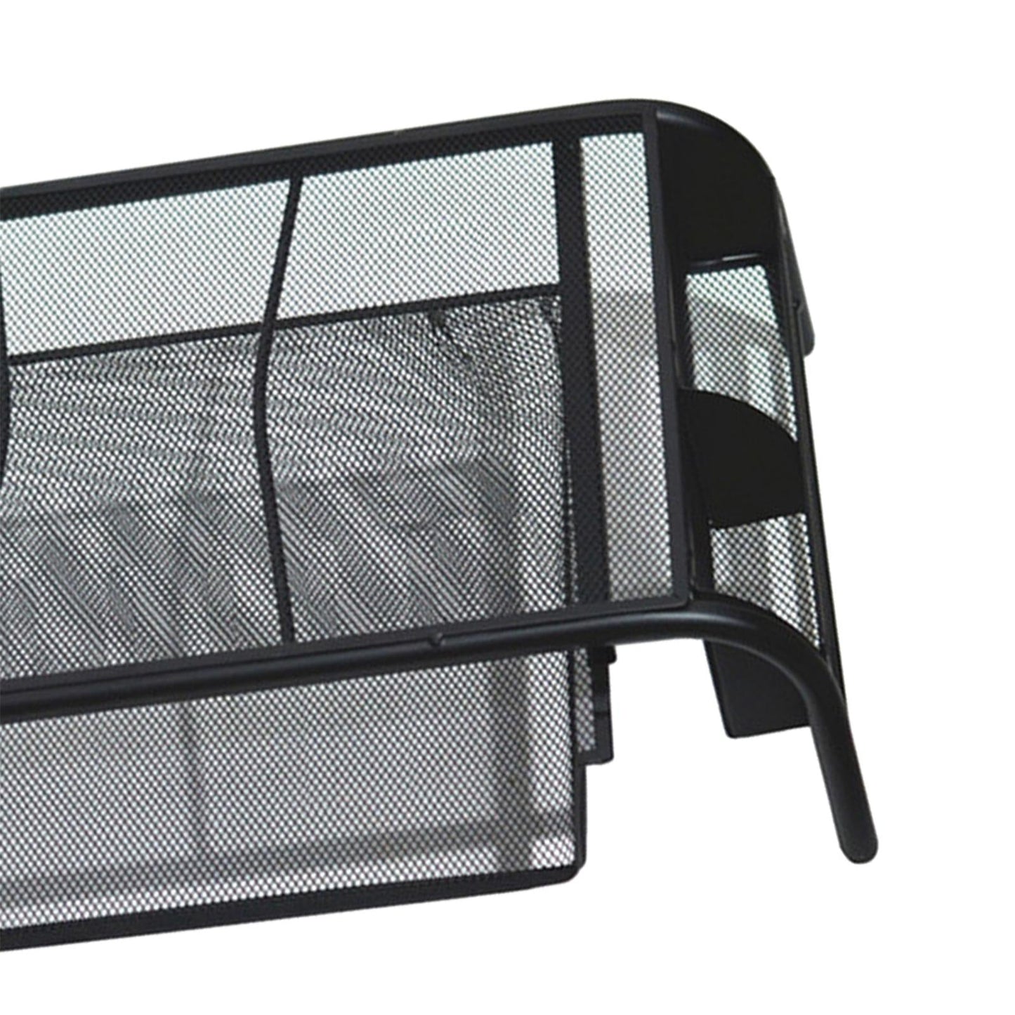 Monitor Stand Riser with Drawer Metal Mesh for Computer Office Notebook